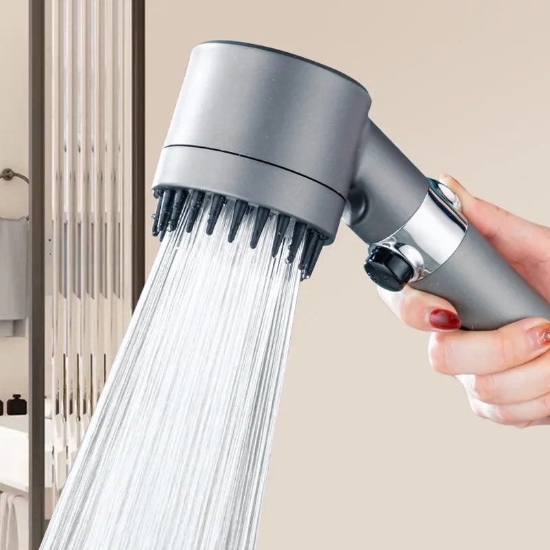 High Pressure Shower Head with 3 Modes, Portable Filter, Innovative Bathroom, Bath Accessories.