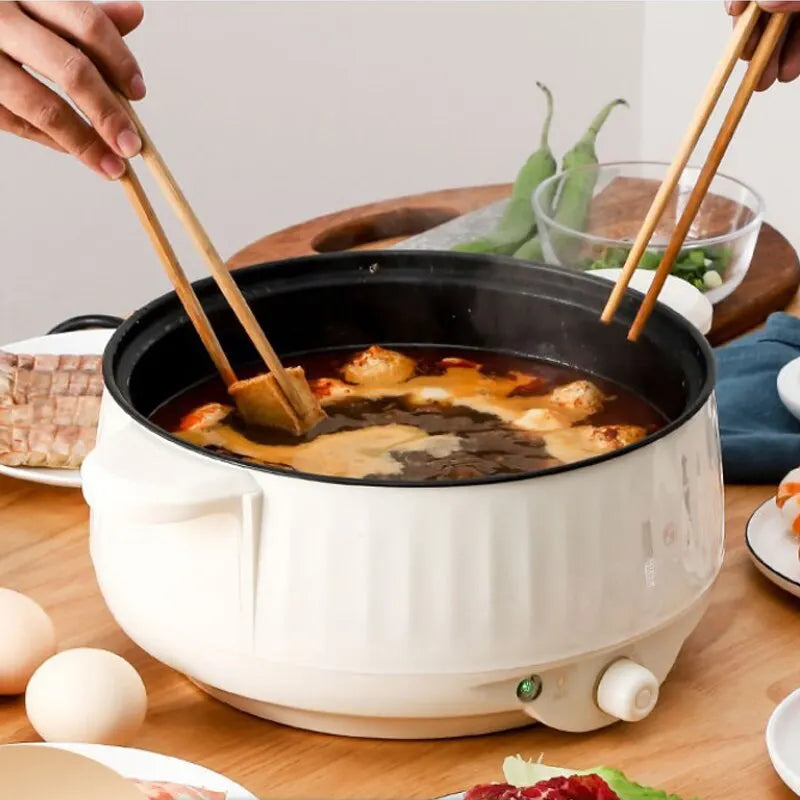 Single/Double Layer Multifunctional Electric Non-Stick Pan 220V