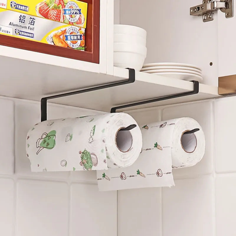 Creative No Drilling Paper Towel Holder