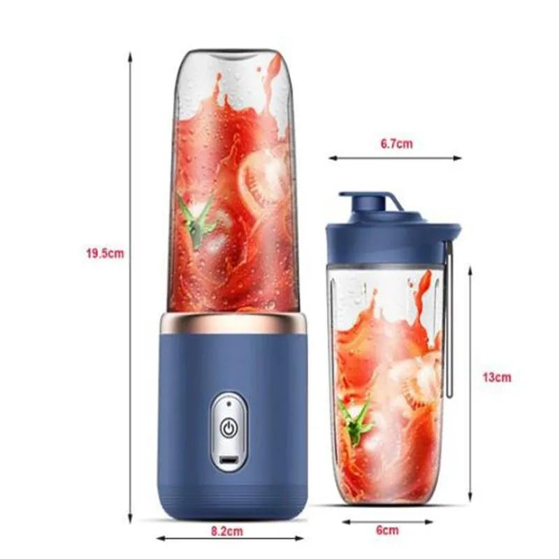 Small Portable Blender with Stainless Steel Blade