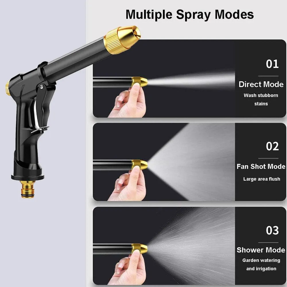 High quality expandable hose, high pressure nozzle, washing gun