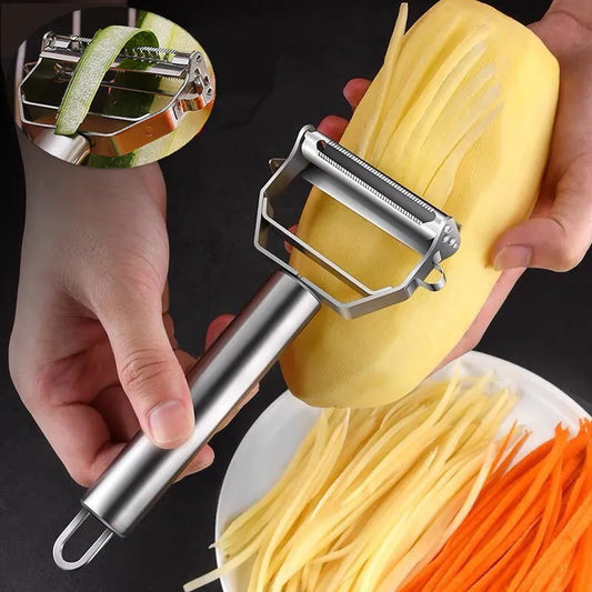 4 in 1 Stainless Steel Fruit and Vegetable Peeler